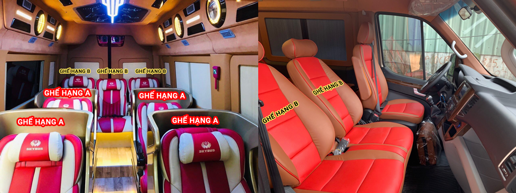 Các-hạng-ghế-Limousine-Đại-Nam